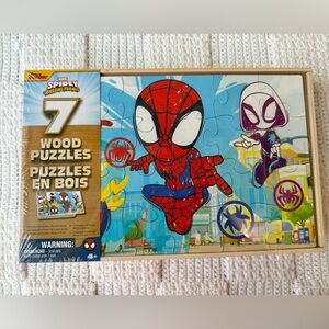 Marvel Spidey and His Amazing Friends Wood Puzzles